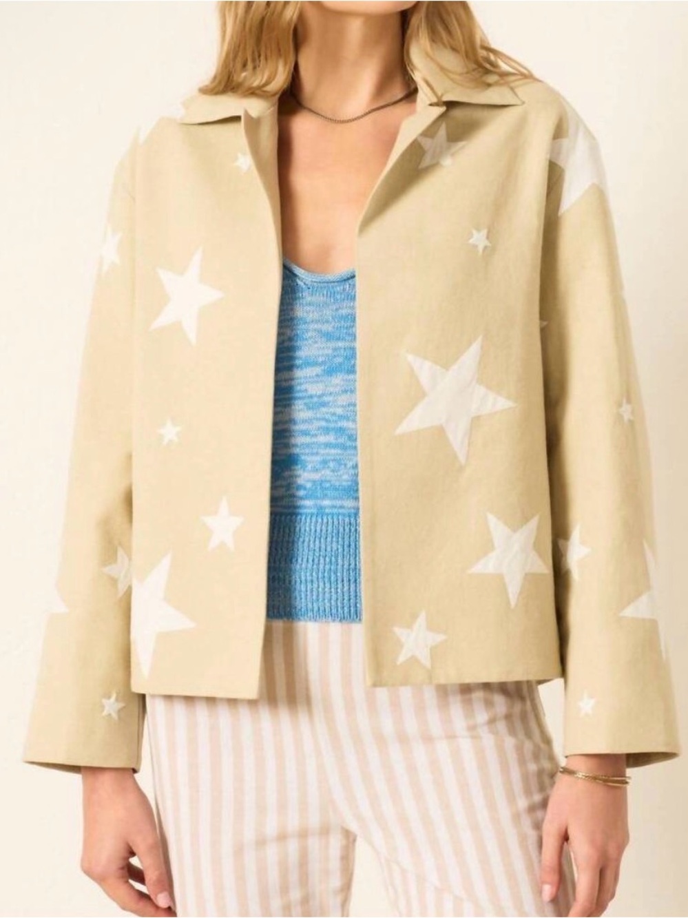 Alix of Bohemia Western Star Jacket in Grey Birchwood sz M